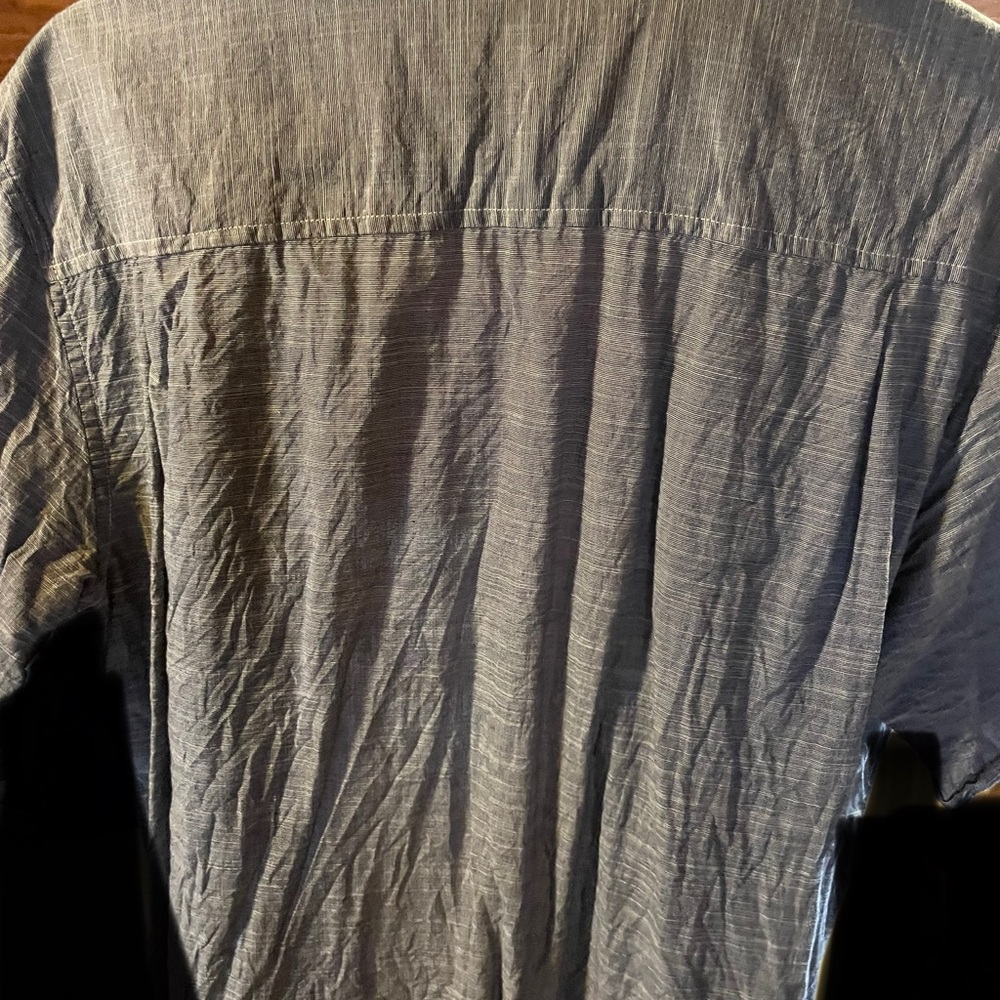 Weatherproof Men's Casual Button Down Shirt - Gray